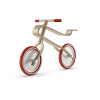Balance Bike Pure White – Candy Apple Red – Walnut