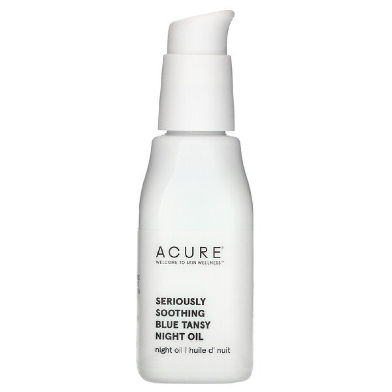 Acure, Seriously Soothing, Blue Tansy Night Oil, 1 fl oz (30 ml) Acure, Seriously Soothing, Blue Tansy Night Oil, 1 fl oz (30 ml)