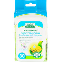 Bamboo Baby Wipes, Tooth 'n' Gum, 30 Wipes