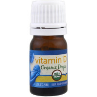 Vitamin D, Organic Drops, Newborn +, 0.11 fl oz (3.24 ml)