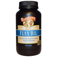 Barleans, Lignan Flax Oil, 250 Softgels