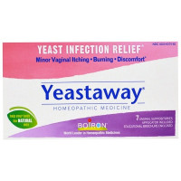 Boiron, Yeastaway, 7 Vaginal Suppositories