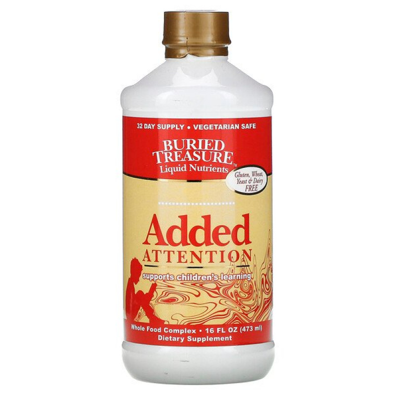 Buried Treasure, Liquid Nutrients, Added Attention, 16 fl oz (473 ml) Buried Treasure, Liquid Nutrients, Added Attention, 16 fl oz (473 ml)