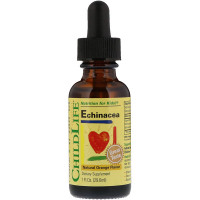 Essentials, Echinacea, Natural Orange Flavor, 1 fl oz (29.6 ml)