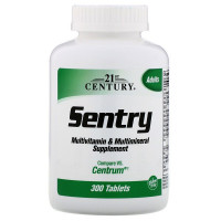 21st Century, Sentry, Multivitamin and Multimineral Supplement, 300 Tablets