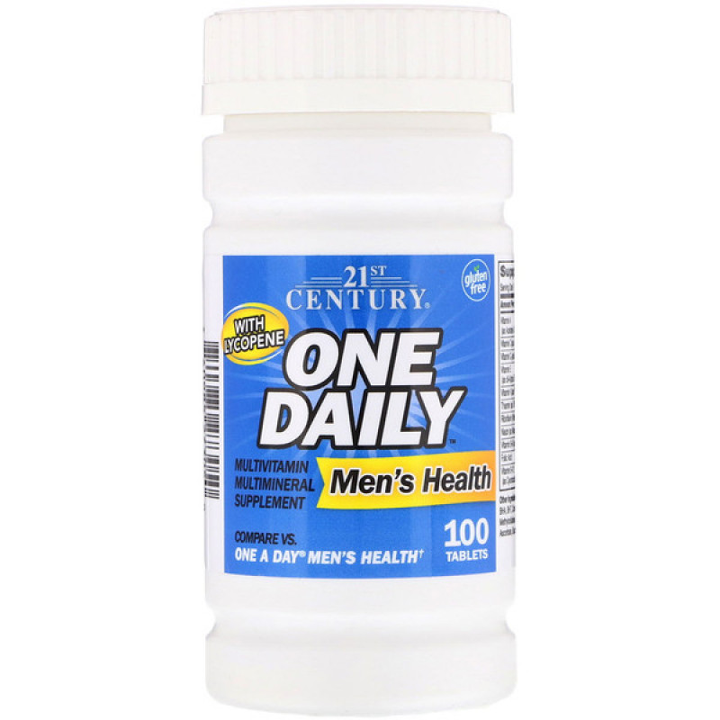 One Daily, Men's Health, 100 Tablets One Daily, Men's Health, 100 Tablets