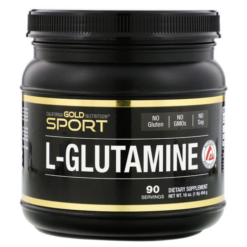 California Gold Nutrition, L-Glutamine Powder, AjiPure, Gluten Free, 16 oz (454 g) California Gold Nutrition, L-Glutamine Powder, AjiPure, Gluten Free, 16 oz (454 g)