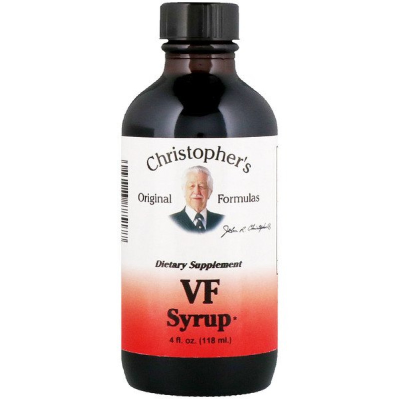 Christopher s Original Formulas, Christopher s Original Formulas, VF Syrup, 4 fl oz (118 ml) Christopher s Original Formulas, Christopher s Original Formulas, VF Syrup, 4 fl oz (118 ml)