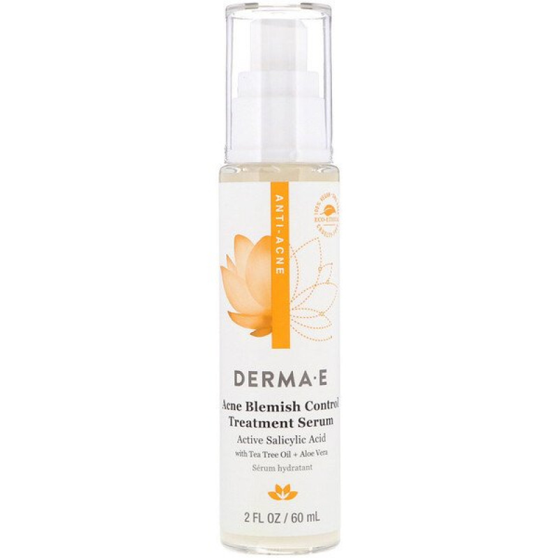Derma E, Acne Blemish Control Treatment Serum, 2 fl oz (60 ml) Derma E, Acne Blemish Control Treatment Serum, 2 fl oz (60 ml)