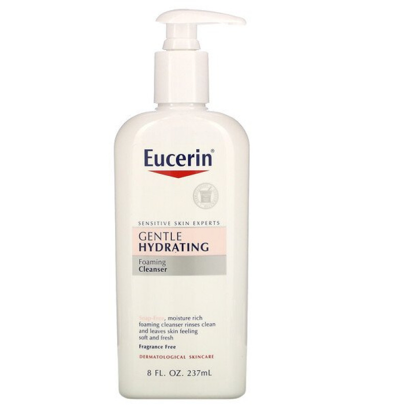 Eucerin, Gentle Hydrating Cleanser, Fragrance Free, 8 fl oz (237 ml) Eucerin, Gentle Hydrating Cleanser, Fragrance Free, 8 fl oz (237 ml)