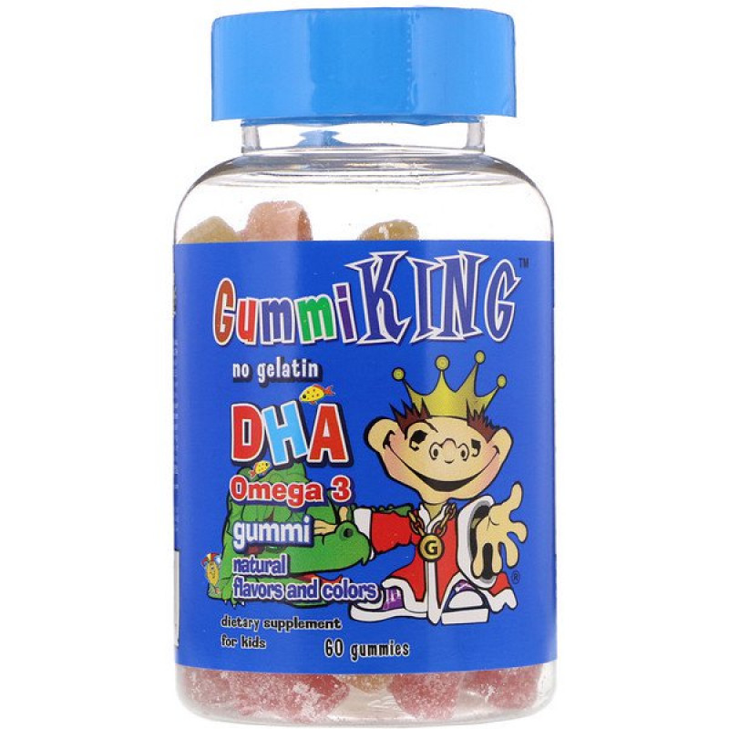 DHA Omega-3 Gummi for Kids, 60 Gummies DHA Omega-3 Gummi for Kids, 60 Gummies