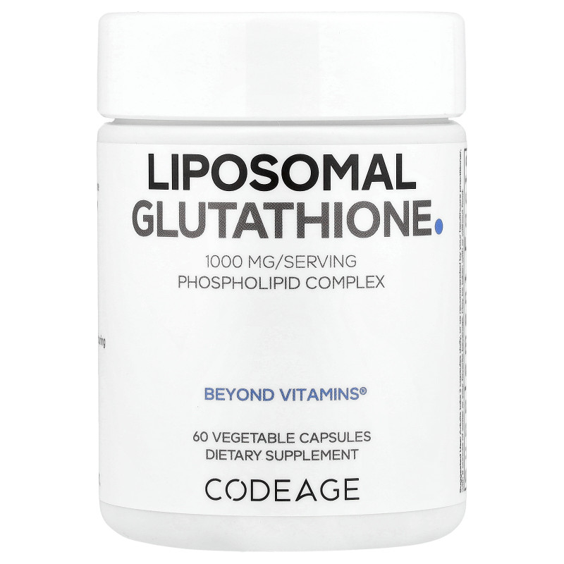 Codeage, Liposomal Glutathione, 60 Vegetable Capsules (500 mg per Capsule)