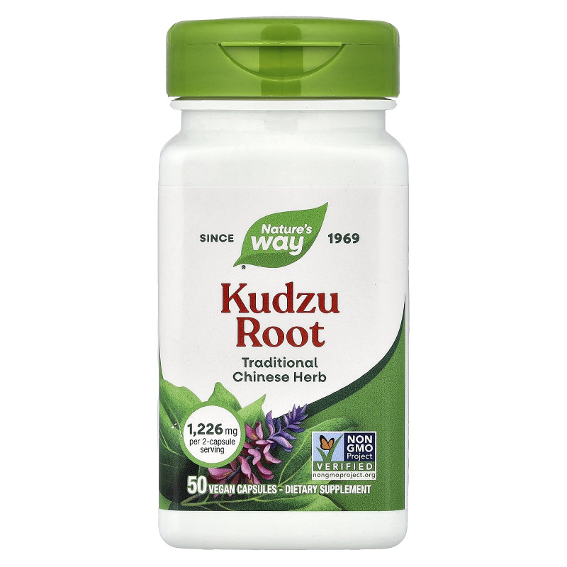 Nature's Way, Kudzu Root, 50 Vegan Capsules (613 mg per Capsule)