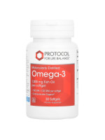 Protocol for Life Balance, Omega-3, 1,000 mg, 30 Softgels
