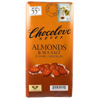 Almonds & Sea Salt in Dark Chocolate, 3.2 oz (90 g)