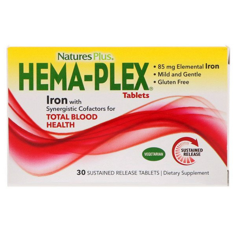 Hema-Plex, 30 Sustained Release Tablets Hema-Plex, 30 Sustained Release Tablets