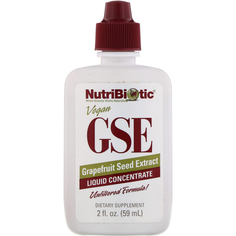 GSE Liquid Concentrate, Grapefruit Seed Extract, 2 fl oz (59 ml) GSE Liquid Concentrate, Grapefruit Seed Extract, 2 fl oz (59 ml)