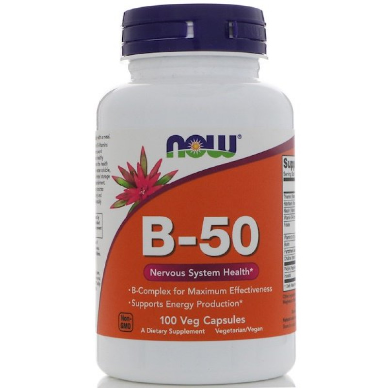 B-50, 100 Veg Capsules B-50, 100 Veg Capsules