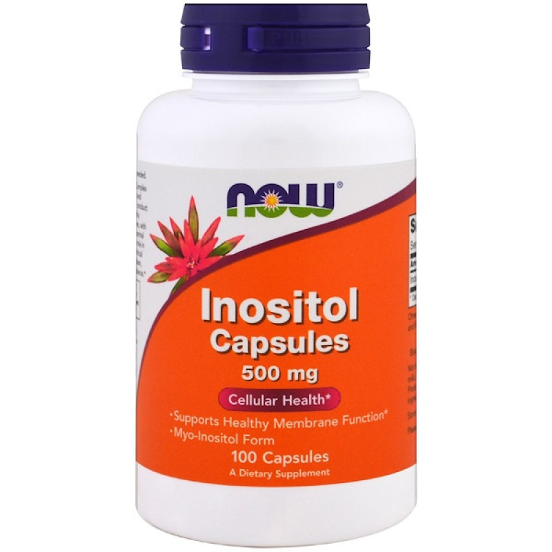Inositol Capsules, 500 mg, 100 Capsules Inositol Capsules, 500 mg, 100 Capsules