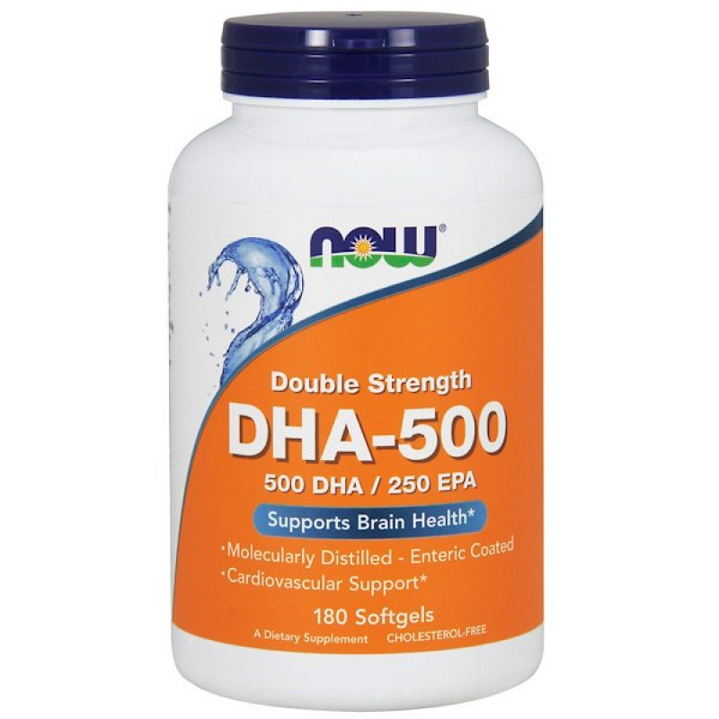 DHA-500/EPA-250, Double Strength, 180 Softgels DHA-500/EPA-250, Double Strength, 180 Softgels