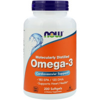 Omega-3, 180 EPA/120 DHA, 200 Softgels