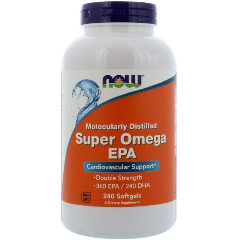 Super Omega EPA, Molecularly Distilled, 240 Softgels Super Omega EPA, Molecularly Distilled, 240 Softgels