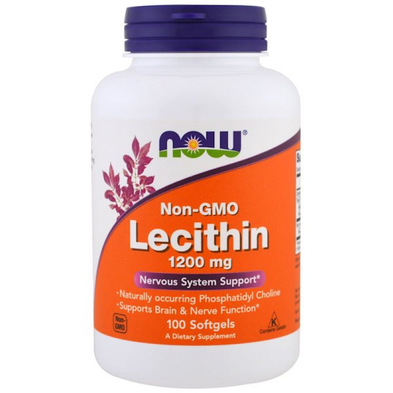 Lecithin, 1200 mg, 100 Softgels Lecithin, 1200 mg, 100 Softgels