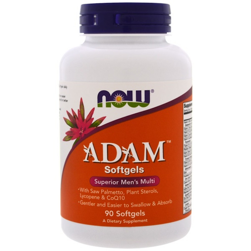 ADAM, Superior Men's Multi, 90 Softgels ADAM, Superior Men's Multi, 90 Softgels