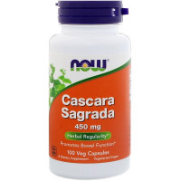 Cascara Sagrada, 450 mg, 100 Veg Capsules