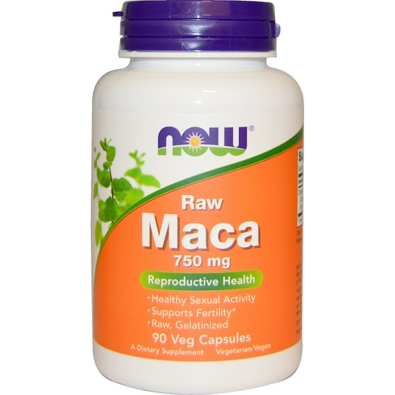 Maca, Raw, 750 mg, 90 Veggie Caps Maca, Raw, 750 mg, 90 Veggie Caps