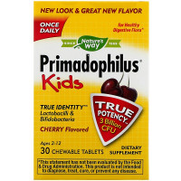 Primadophilus, Kids, Cherry, 30 Chewable Tablets