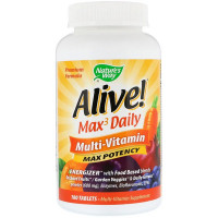 Alive! Max3 Daily, Multi-Vitamin, 180 Tablets