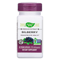 Natures Way, Bilberry, 60 Vegan Capsules