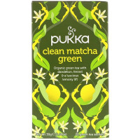 Clean Matcha Green, 20 Green Tea Sachets, 0.05 oz (1.5 g) Each
