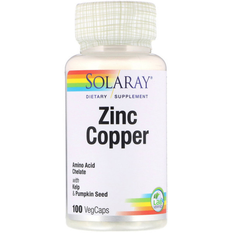 Zinc Copper, 100 VegCaps Zinc Copper, 100 VegCaps