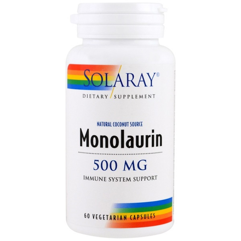 Monolaurin, 500 mg, 60 Veggie Caps Monolaurin, 500 mg, 60 Veggie Caps