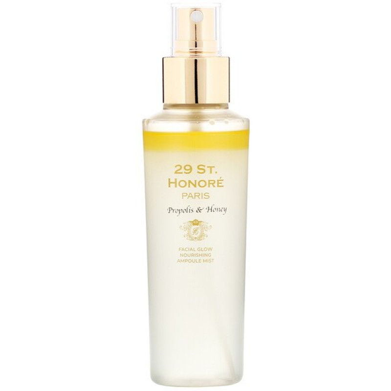 29 St. Honore, Facial Glow Nourishing Ampoule Mist, Propolis and Honey, 150 ml 29 St. Honore, Facial Glow Nourishing Ampoule Mist, Propolis and Honey, 150 ml