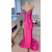 Satin dress "Cecil"