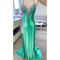 Satin dress "Gwinnett"