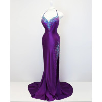 Satin dress "Seraphina"