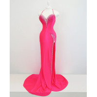 Satin dress "Lavinia"