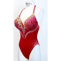 Bodysuit "Scarlet constellation"