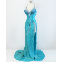 Satin dress "Serene"