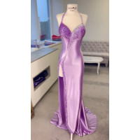 Satin dress "Lisa"