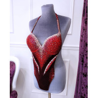 Bodysuit "Ruby splendor"