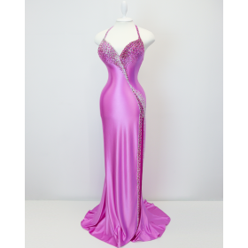 Satin dress "Felicity"