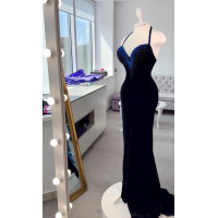 Satin dress "Whitney"