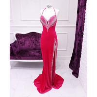 Satin dress "Aurora"